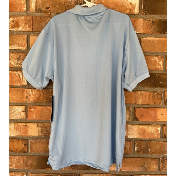 Kenneth Cole New York Boys Light Blue School Uniform Polo Shirt Size 14 - Picture 2 of 9